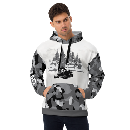 SLED Snowmobile Camo Hoodie