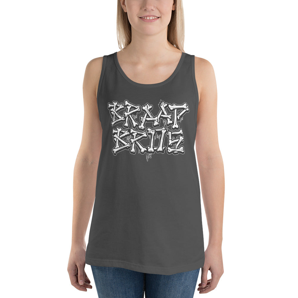 Braap Bros. 'Bones' – Asphalt Tank Top