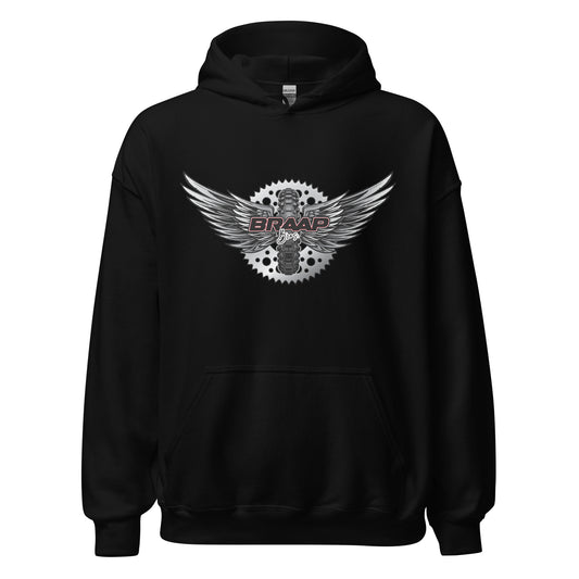 Braap Bros Winged Tire – Unisex Hoodie