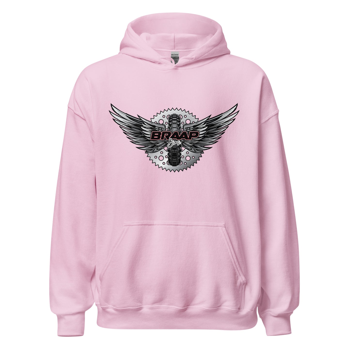 Braap Bros Winged Tire – Unisex Hoodie