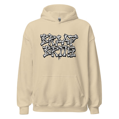 Braap Bros. 'Bones' – Sand Hoodie