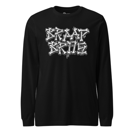 BB Broken Bones – Black Long Sleeve Tee