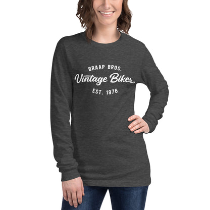 BB Vintage Bikes – Dark Heather Long Sleeve