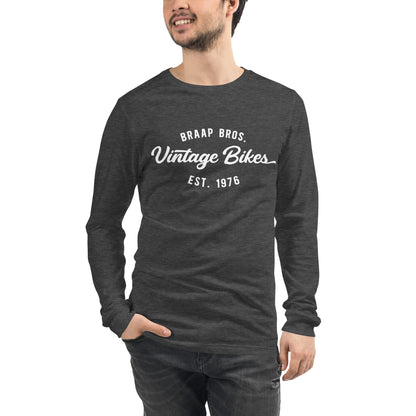 BB Vintage Bikes – Dark Heather Long Sleeve