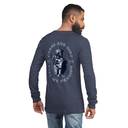 BB Carbs – Heather Navy Long Sleeve Tee