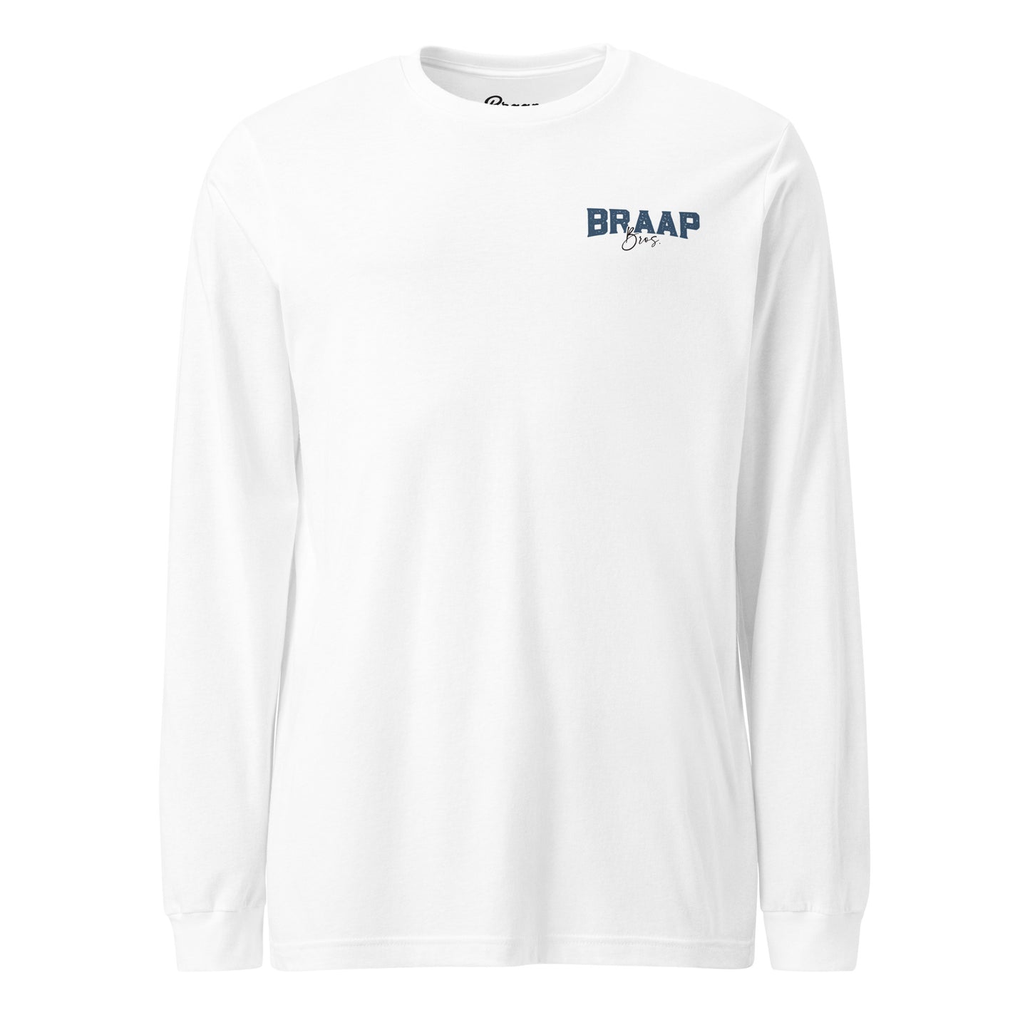 BB Carbs – White Long Sleeve Tee