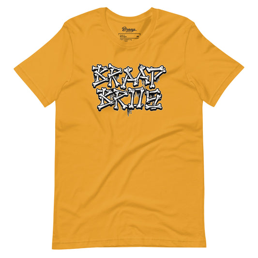 Braap Bros. 'Bones' – Mustard T-Shirt