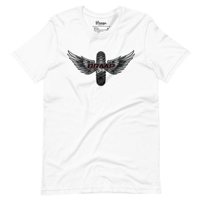 Braap Bros. Winged Tire – Unisex t-shirt