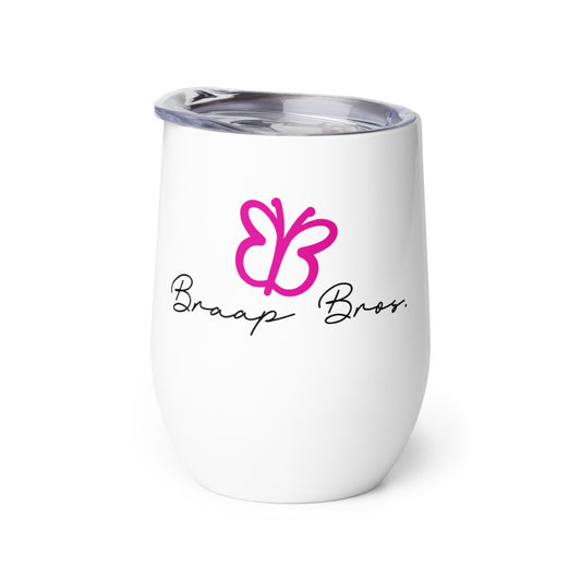 BB Butterfly (Pink) – Wine tumbler