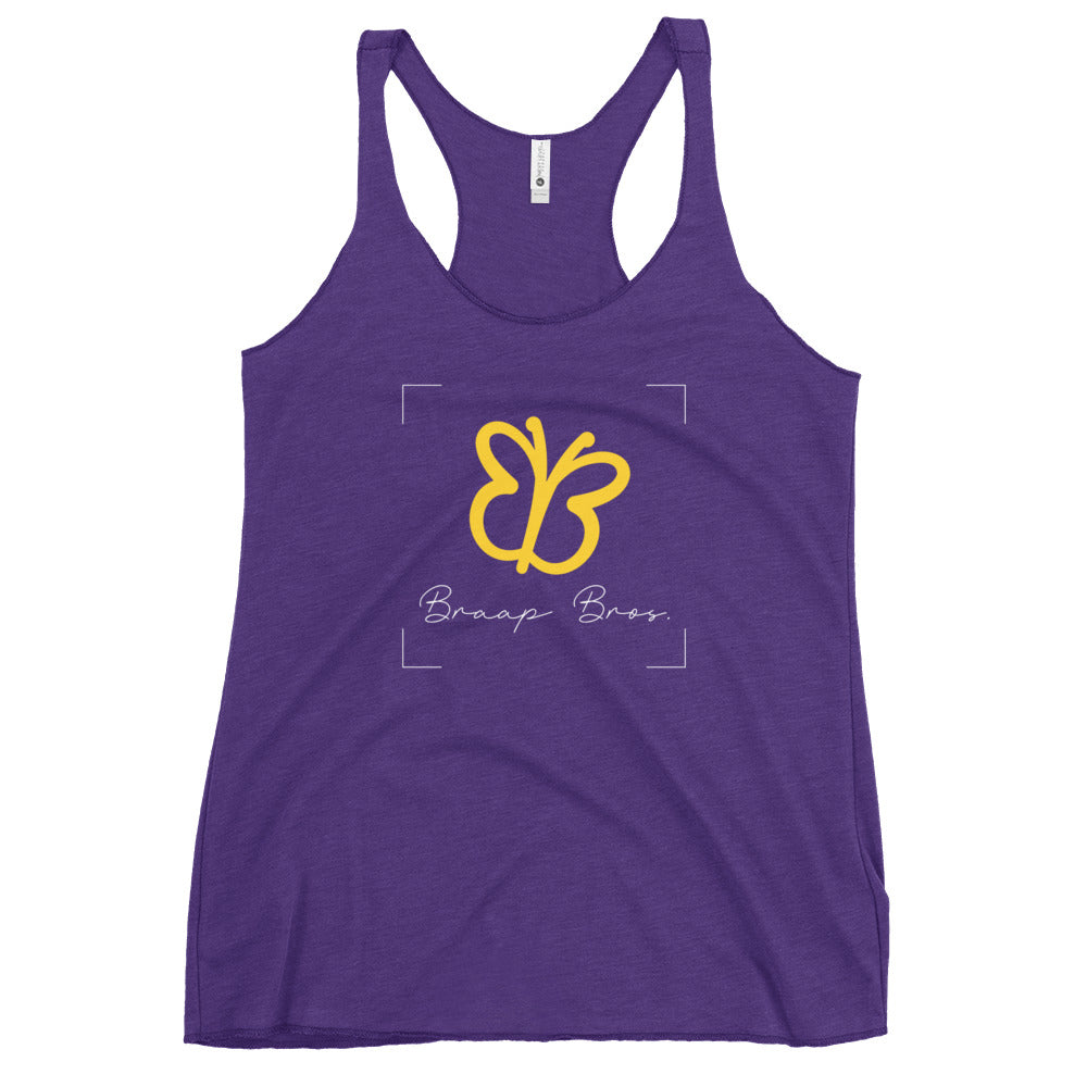 BB 'Butterfly' – Purple Racerback Tank