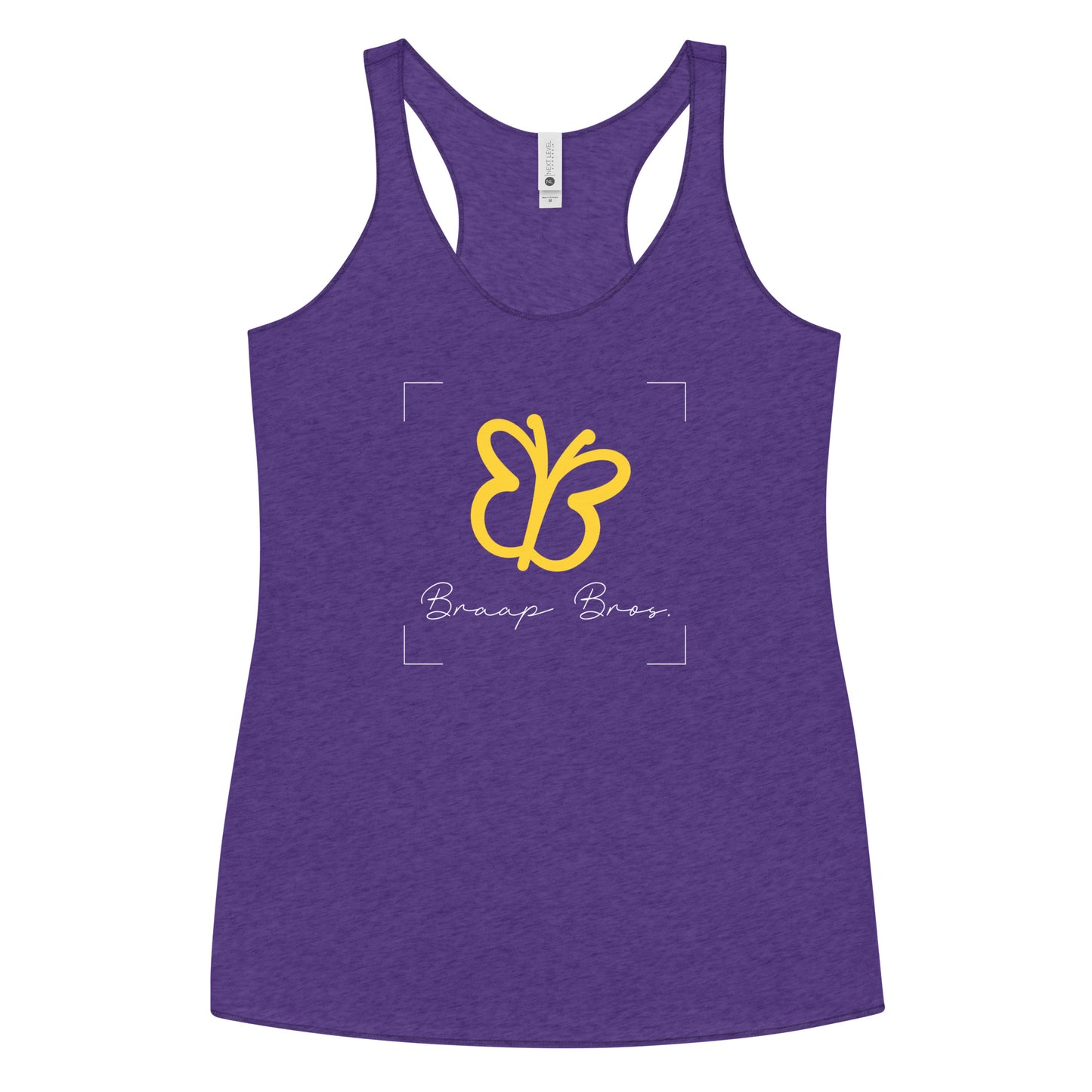 BB 'Butterfly' – Purple Racerback Tank