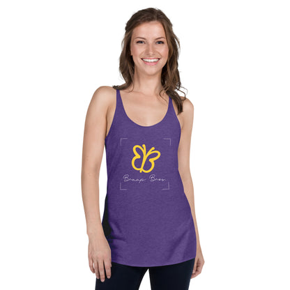 BB 'Butterfly' – Purple Racerback Tank